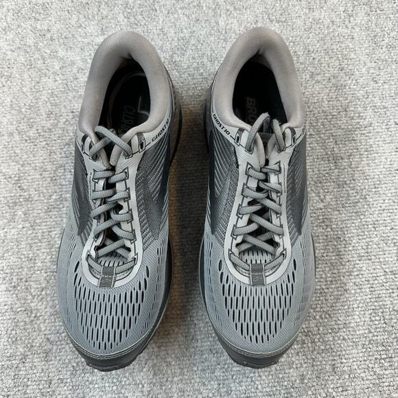 Brooks ghost 10 Running Shoes Men Size 9 Wide Grey DNA Cushion Athletic sneakers main image 8
